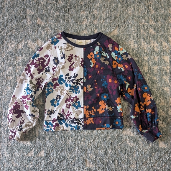 ANTHROPOLOGIE Maeve floral top size XS - Picture 2 of 9